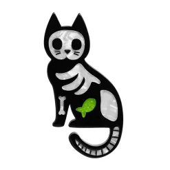 Erstwilder Tabby Tombstone Brooch^ Brooches