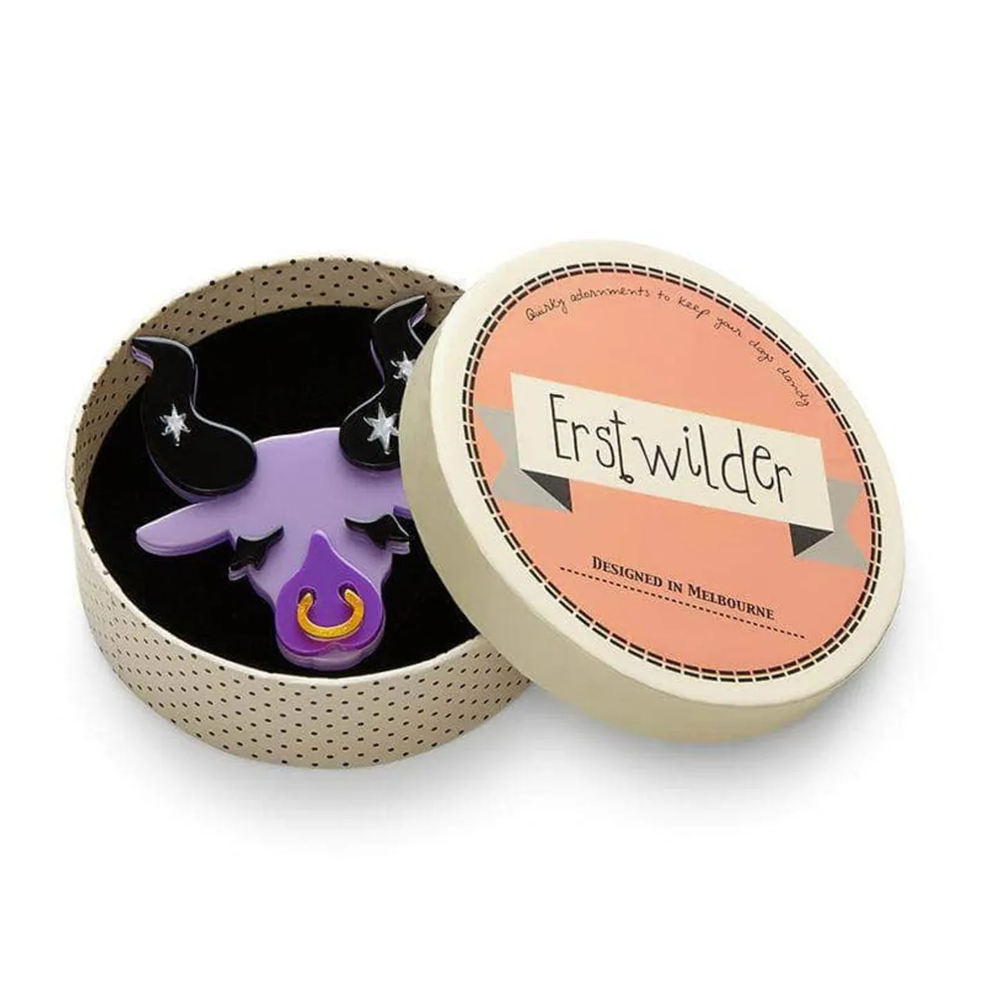 Erstwilder Taurus The Tactile Brooch^ Brooches
