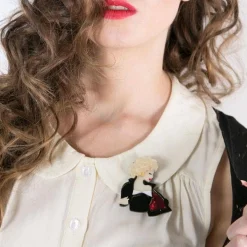 Erstwilder Tell Me About It, Stud Brooch^ Brooches