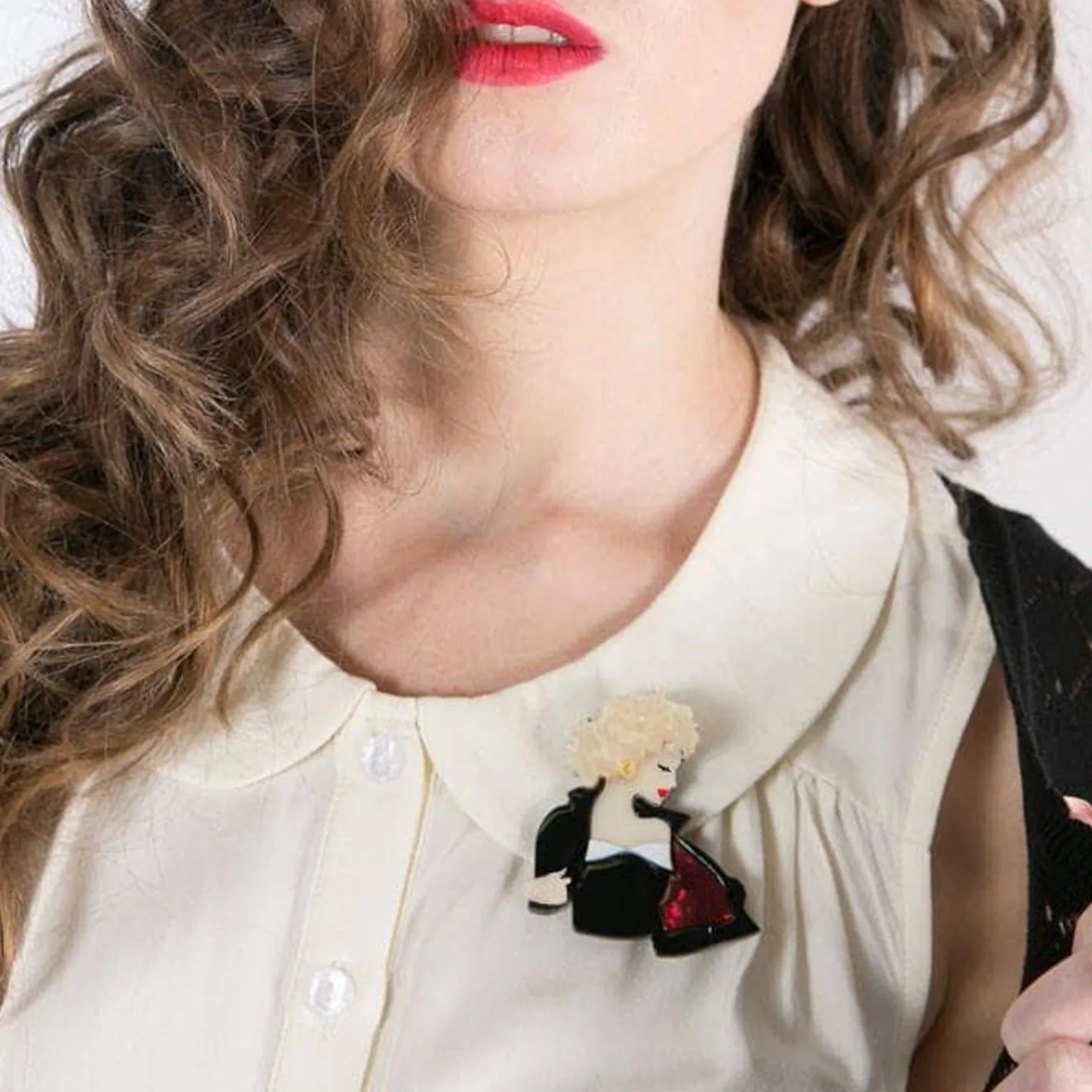 Erstwilder Tell Me About It, Stud Brooch^ Brooches