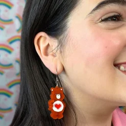 Erstwilder Tenderheart Bear Earrings^ Earrings