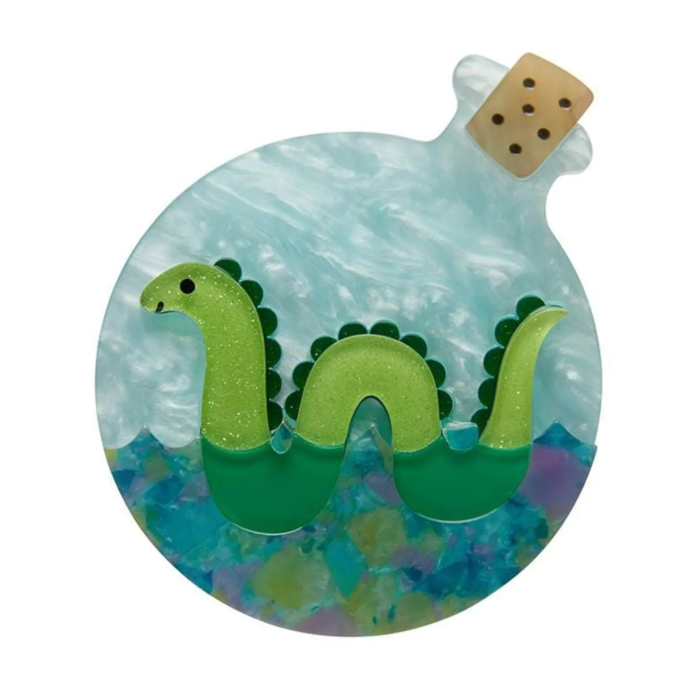 Erstwilder Tess Of Loch Ness Brooch^ Brooches