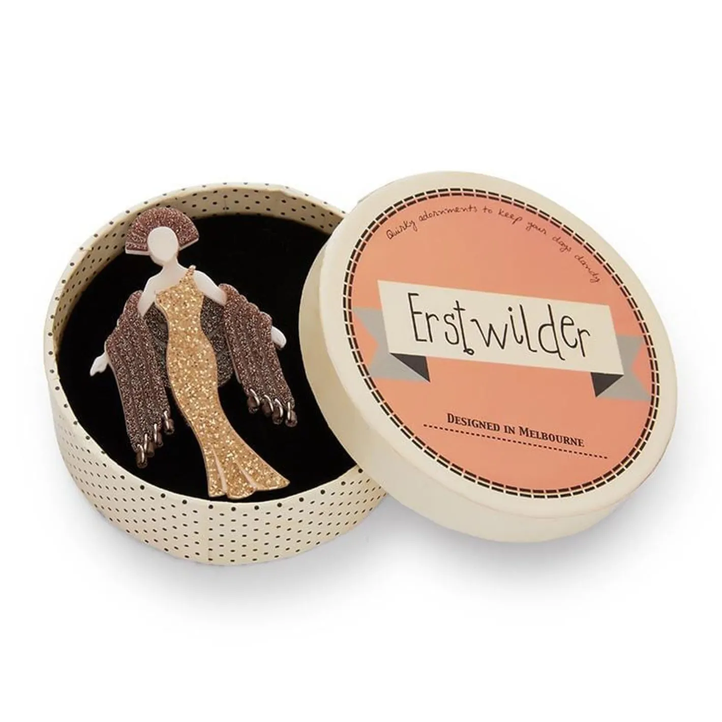 Erstwilder The Avant-Garde Brooch^ Brooches