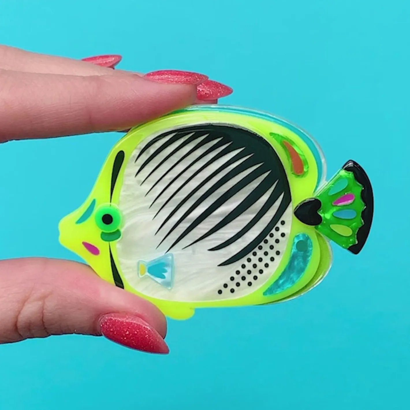 Erstwilder The Bedazzling Butterflyfish Brooch^ Brooches