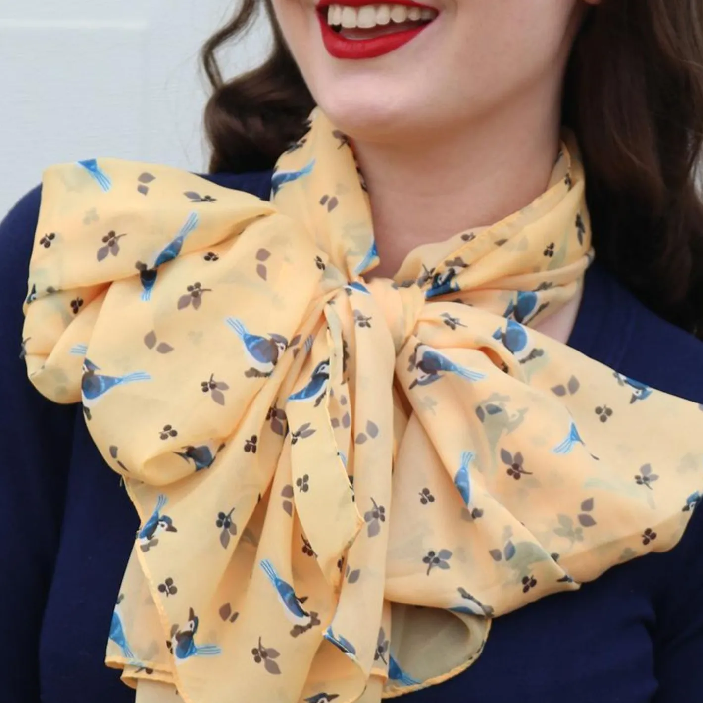Erstwilder The Blue Jay Way Large Neck Scarf^ Scarves