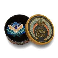 Erstwilder The Blue Lotus Brooch^ Brooches