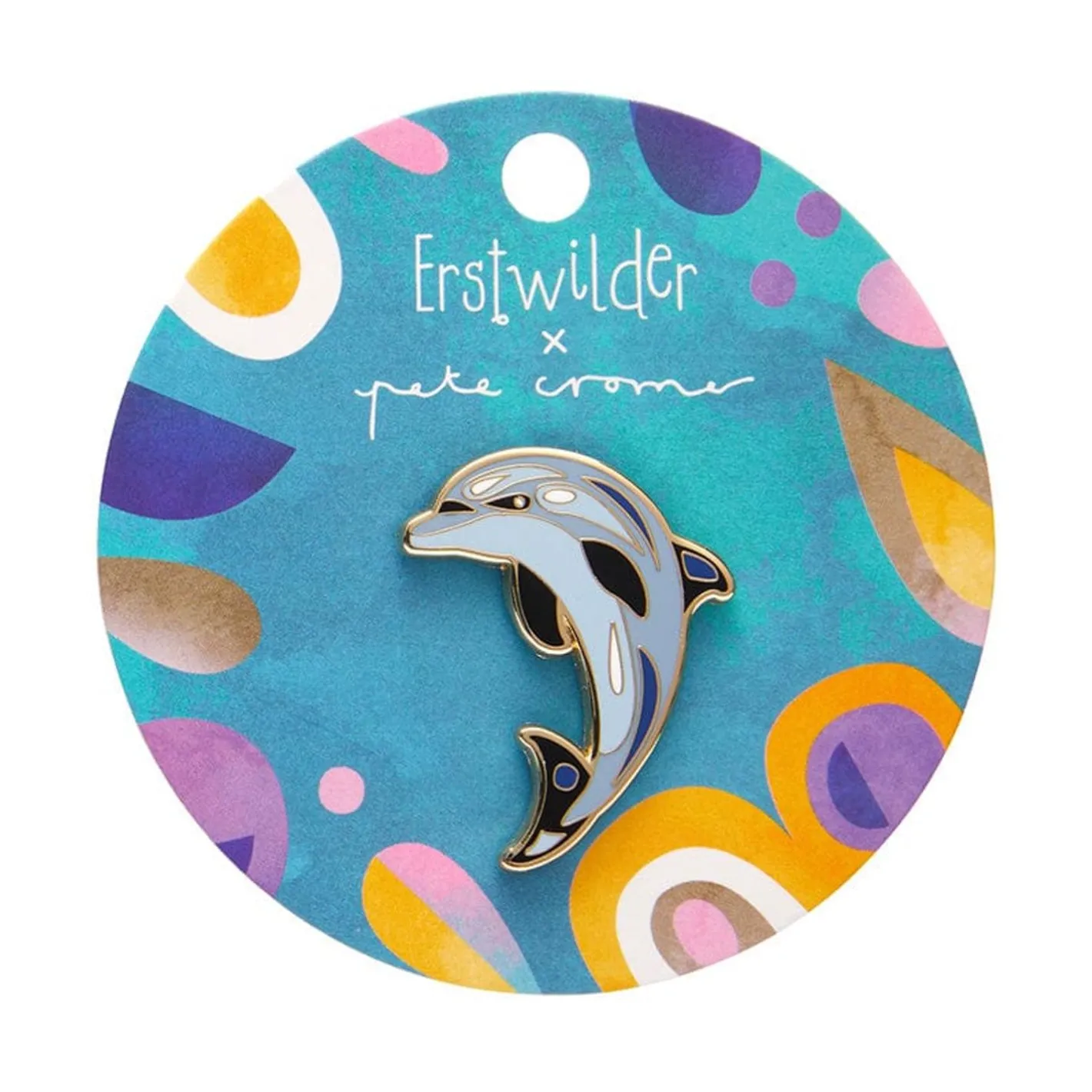 Erstwilder The Boastful Bottlenose Dolphin Enamel Pin^ Enamel Pins
