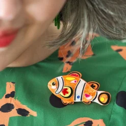 Erstwilder The Charismatic Clownfish Brooch^ Brooches