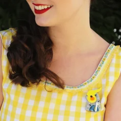 Erstwilder The Coy Cockatiel Brooch^ Brooches