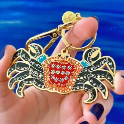 Erstwilder The Crab 'Gadambal' Key Ring^ Enamel Key Rings