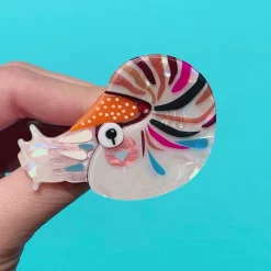 Erstwilder The Cryptic Chambered Nautilus Brooch^ Brooches
