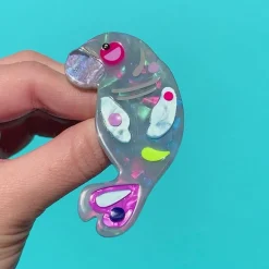 Erstwilder The Dutiful Dugong Brooch^ Brooches