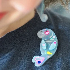 Erstwilder The Dutiful Dugong Brooch^ Brooches