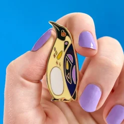Erstwilder The Emboldened Emperor Penguin Enamel Pin^ Enamel Pins