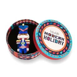 Erstwilder The Festive Soldier Brooch^ Brooches
