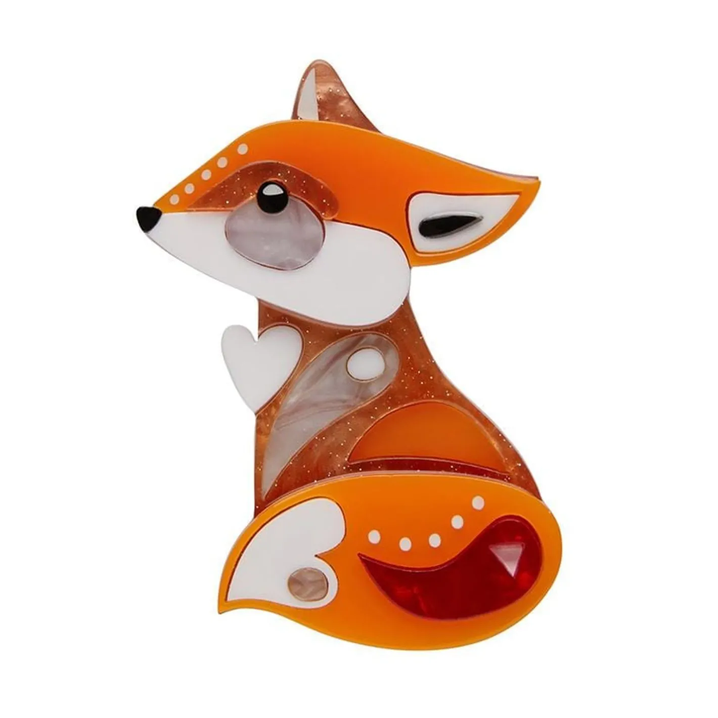 Erstwilder The Footloose Fox Brooch^ Brooches