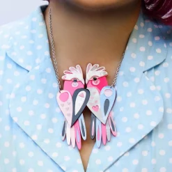 Erstwilder The Garrulous Galah Necklace^ Necklaces