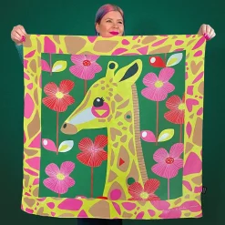Erstwilder The Genteel Giraffe Square Scarf^ Scarves
