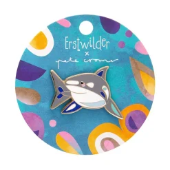 Erstwilder The Guileless Great White Shark Enamel Pin^ Enamel Pins