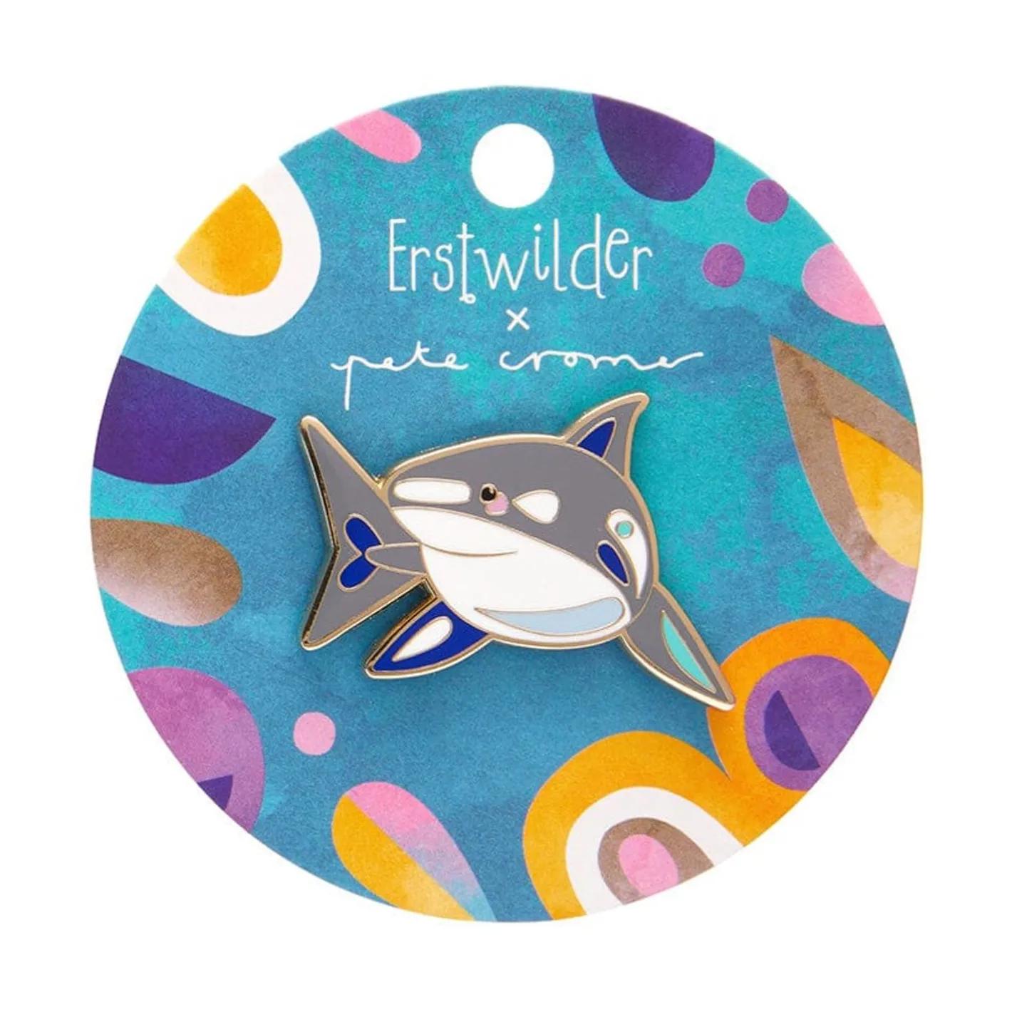 Erstwilder The Guileless Great White Shark Enamel Pin^ Enamel Pins