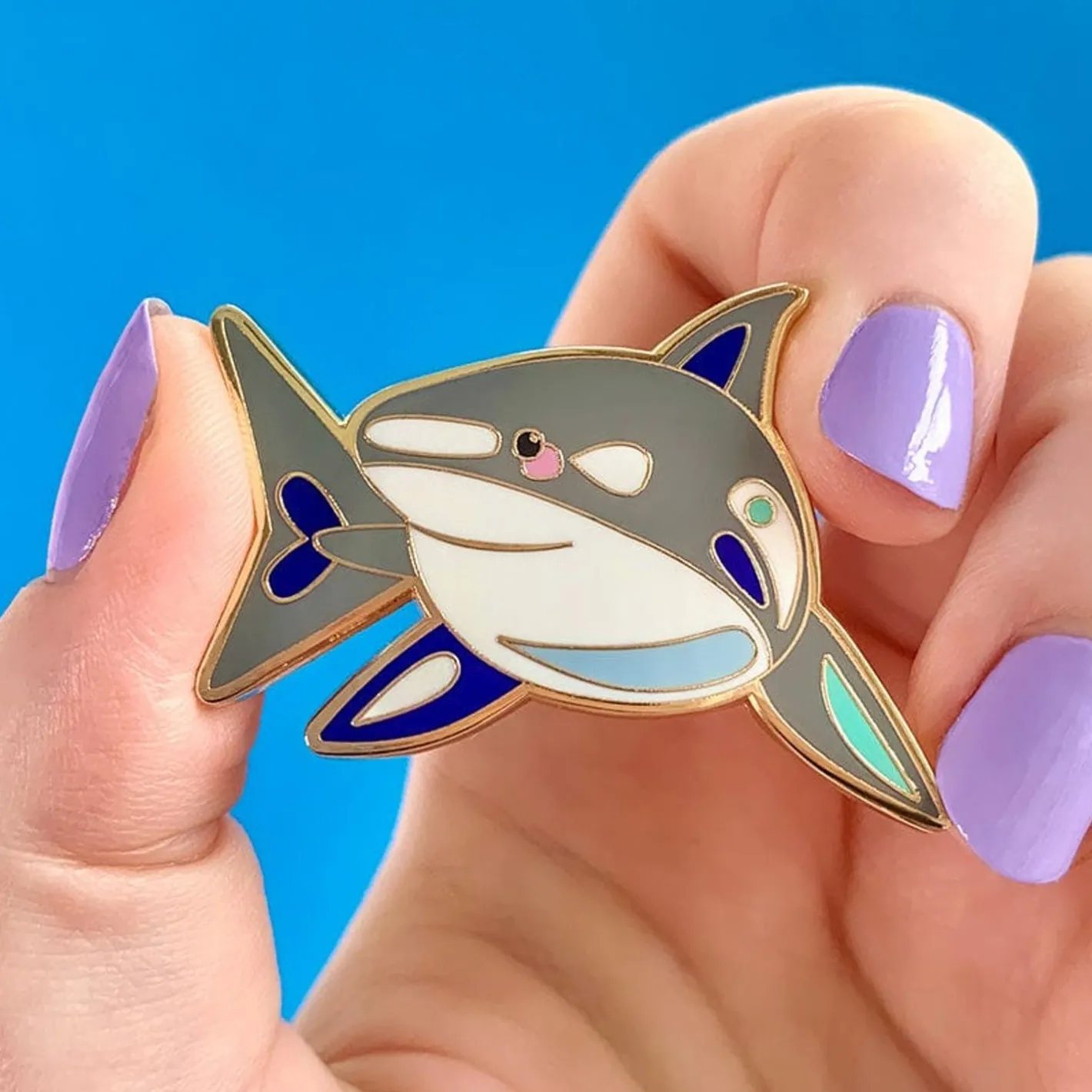 Erstwilder The Guileless Great White Shark Enamel Pin^ Enamel Pins