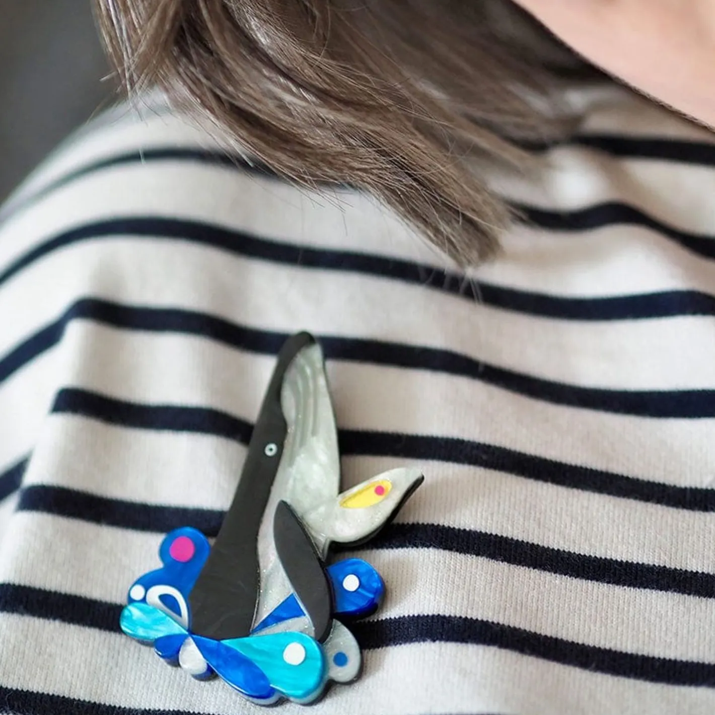 Erstwilder The Halcyon Humpback Whale Brooch^ Brooches