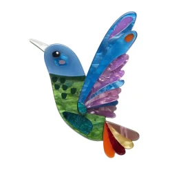 Erstwilder The Hardworking Hummingbird Brooch^ Brooches