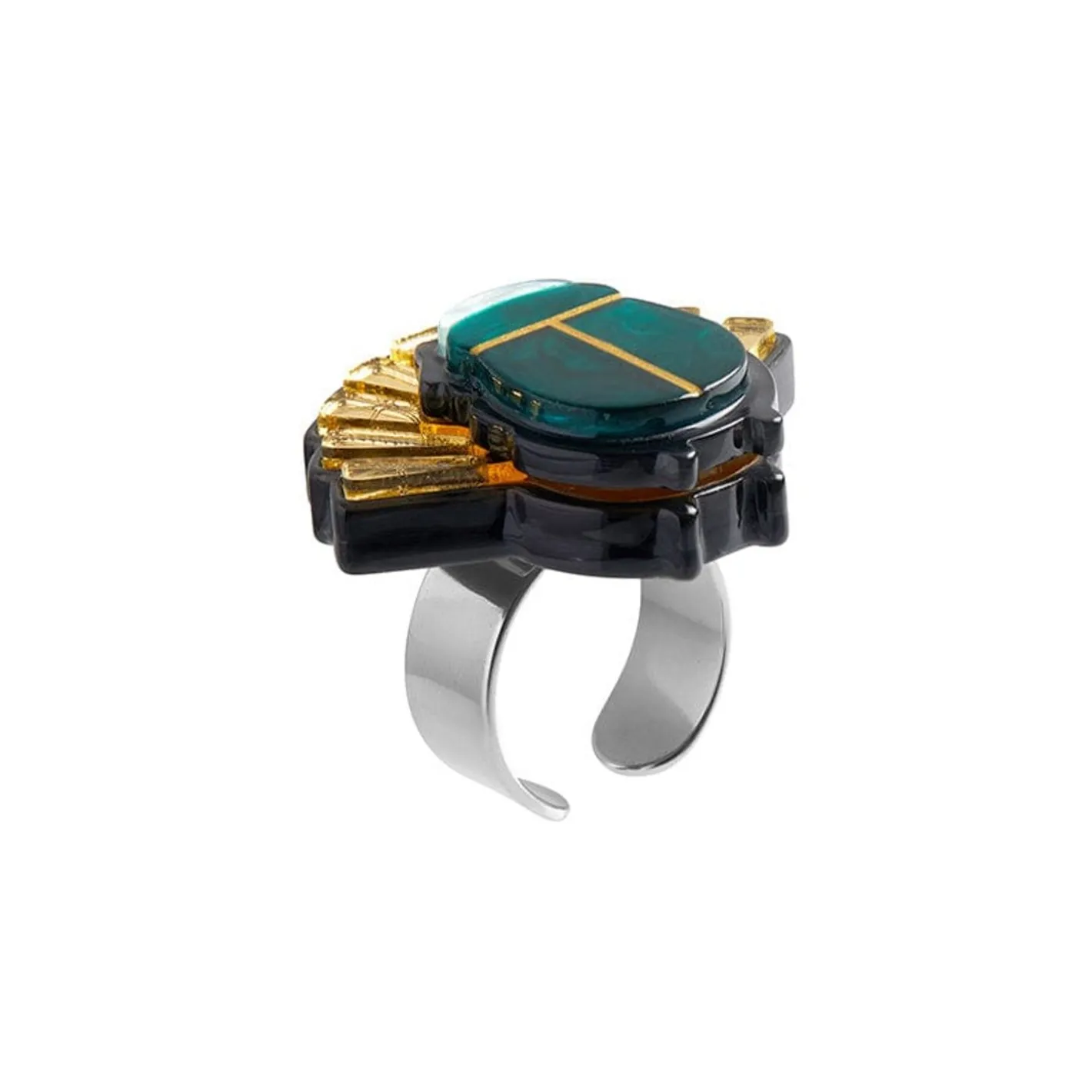 Erstwilder The Heart Of Egypt Scarab Ring^ Rings