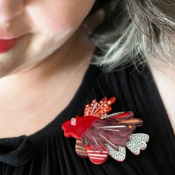 Erstwilder The Lavish Lionfish Brooch^ Brooches