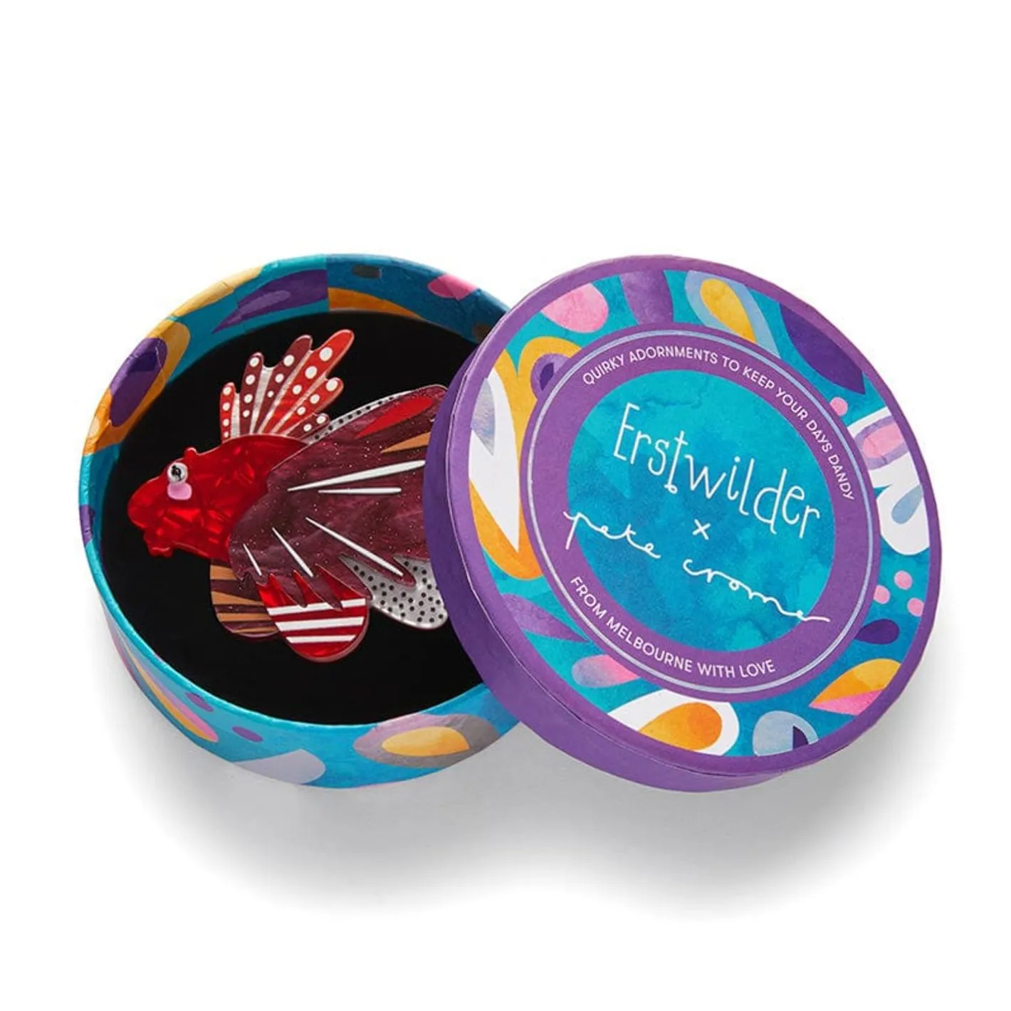 Erstwilder The Lavish Lionfish Brooch^ Brooches