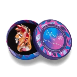 Erstwilder The Liberated Lion Brooch^ Brooches