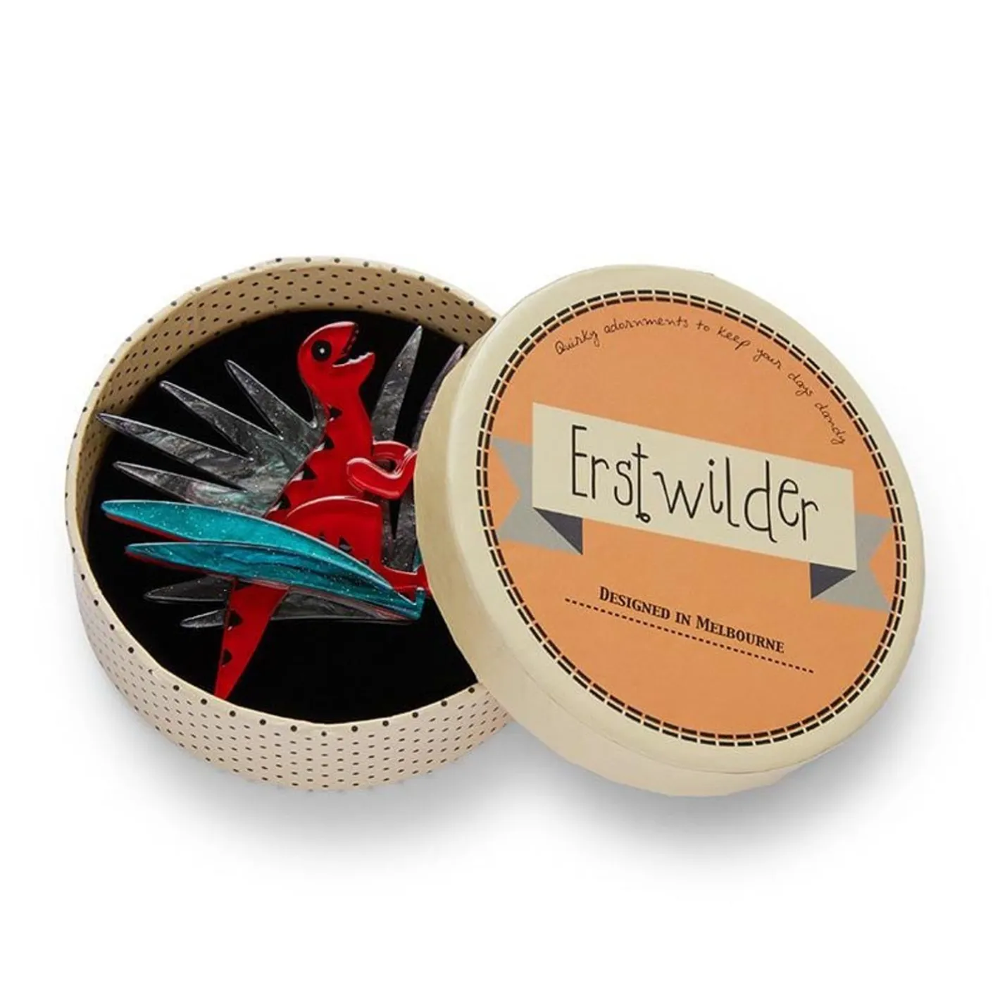Erstwilder The Lone Raptor Brooch^ Brooches