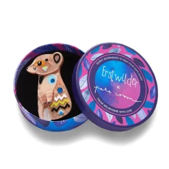 Erstwilder The Masterful Meerkat Brooch^ Brooches