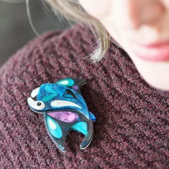 Erstwilder The Mercurial Manta Ray Brooch^ Brooches