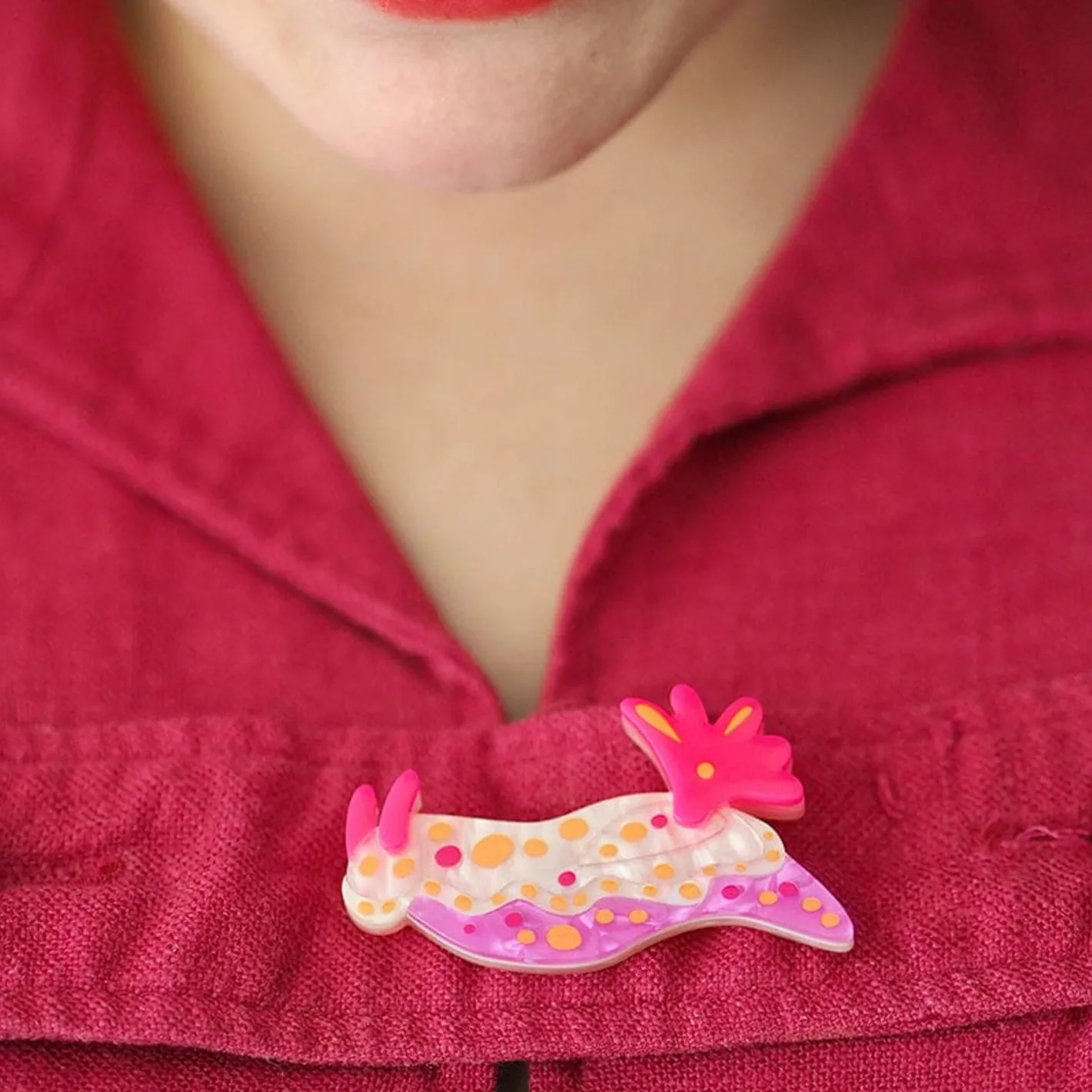 Erstwilder The Nebulous Nudibranch Brooch^ Brooches