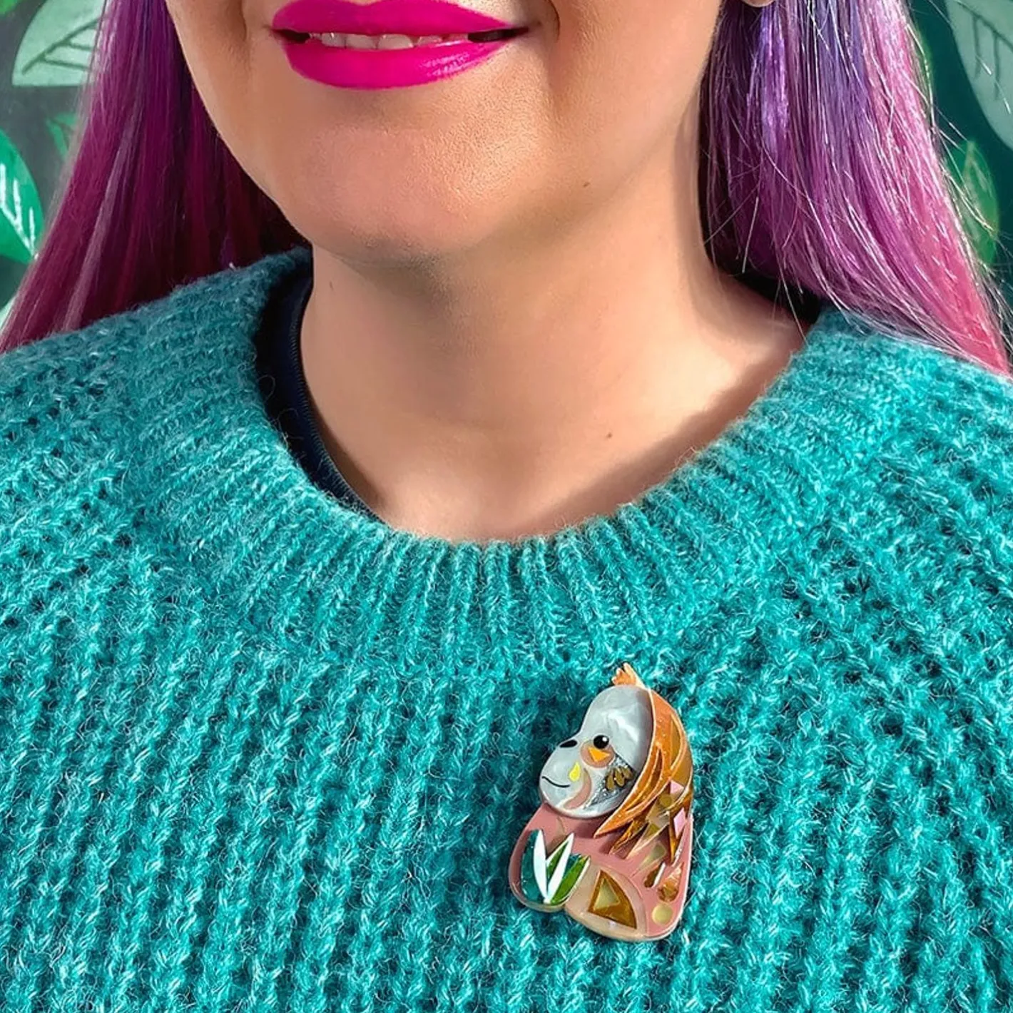 Erstwilder The Orderly Orangutan Brooch^ Brooches