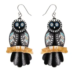 Erstwilder The Owl 'Gugu' Earrings^ Earrings