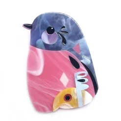 Erstwilder The Perky Pink Robin^ Brooches