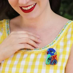 Erstwilder The Radiant Rainbow Lorikeet Brooch^ Brooches