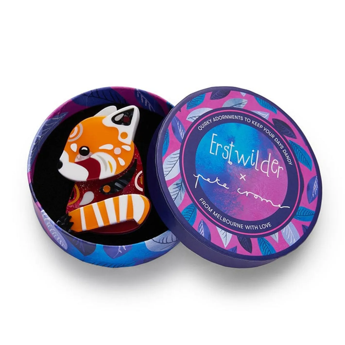 Erstwilder The Rakish Red Panda Brooch^ Brooches