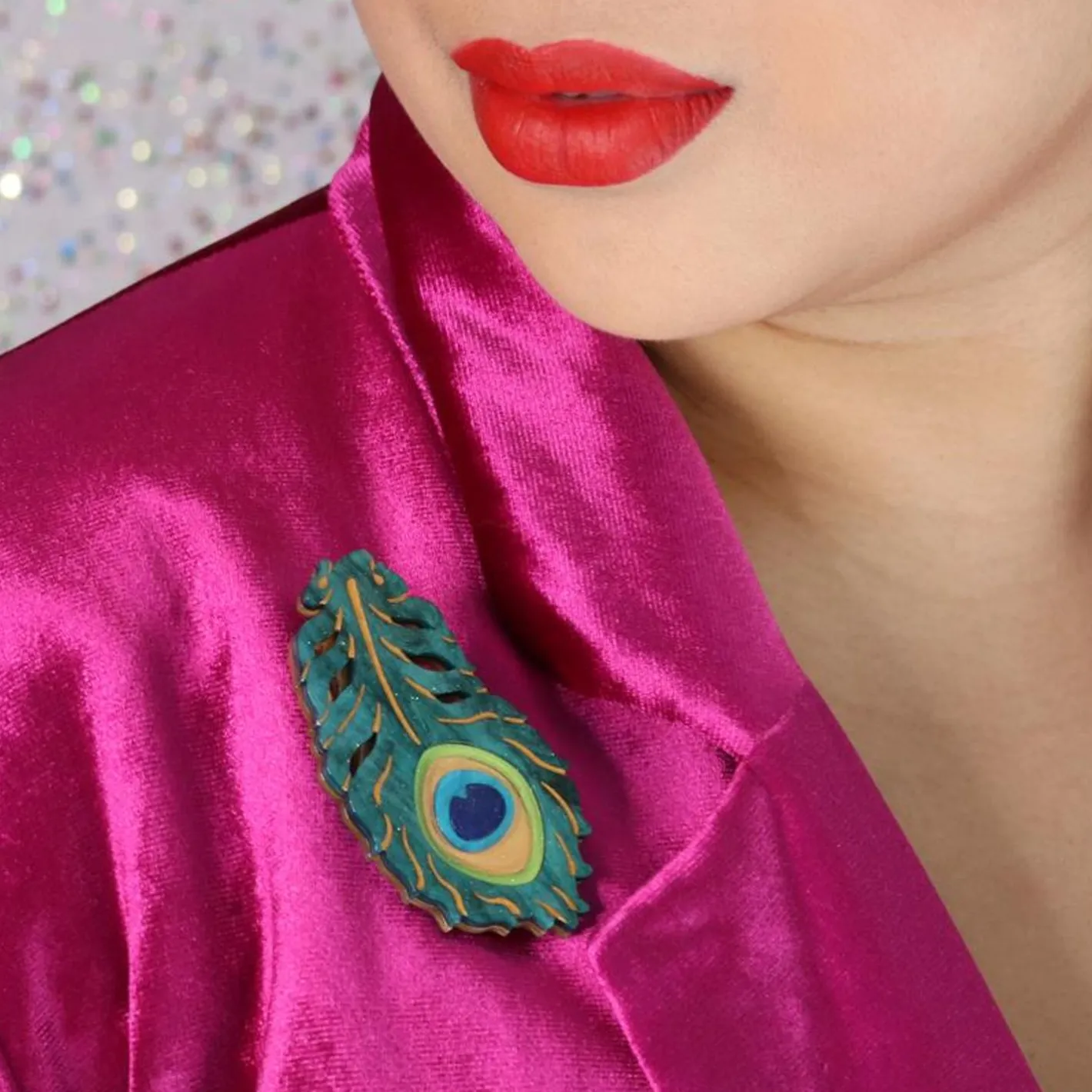 Erstwilder The Royal Eye Brooch^ Brooches