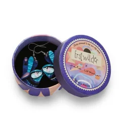 Erstwilder The Splendid Fairy Wren Earrings^ Earrings
