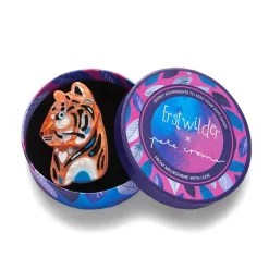 Erstwilder The Tranquil Tiger Brooch^ Brooches