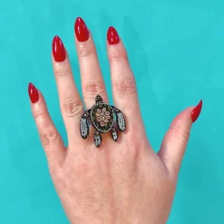 Erstwilder The Turtle 'Bungadu' Ring^ Rings