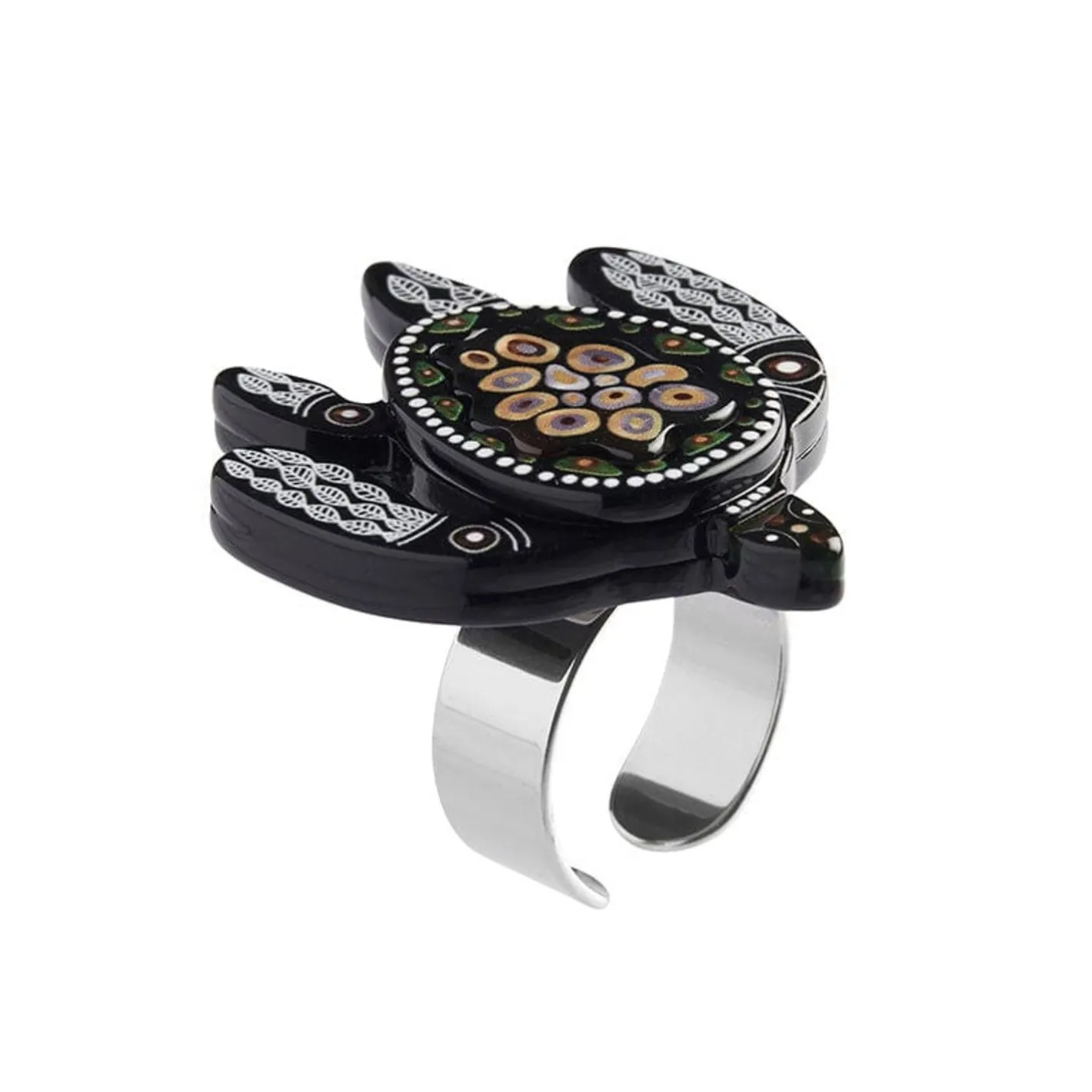 Erstwilder The Turtle 'Bungadu' Ring^ Rings