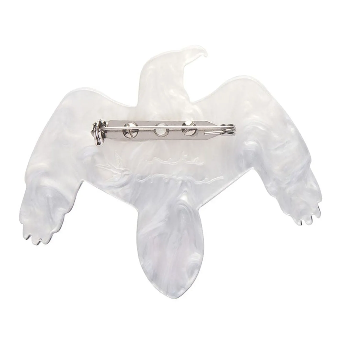Erstwilder The Wily White Bellied Sea Eagle Brooch^ Brooches