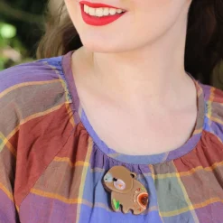 Erstwilder The Wondrous Wombat Brooch^ Brooches
