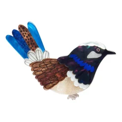 Erstwilder Thunderbolt Of Cobalt Brooch^ Brooches