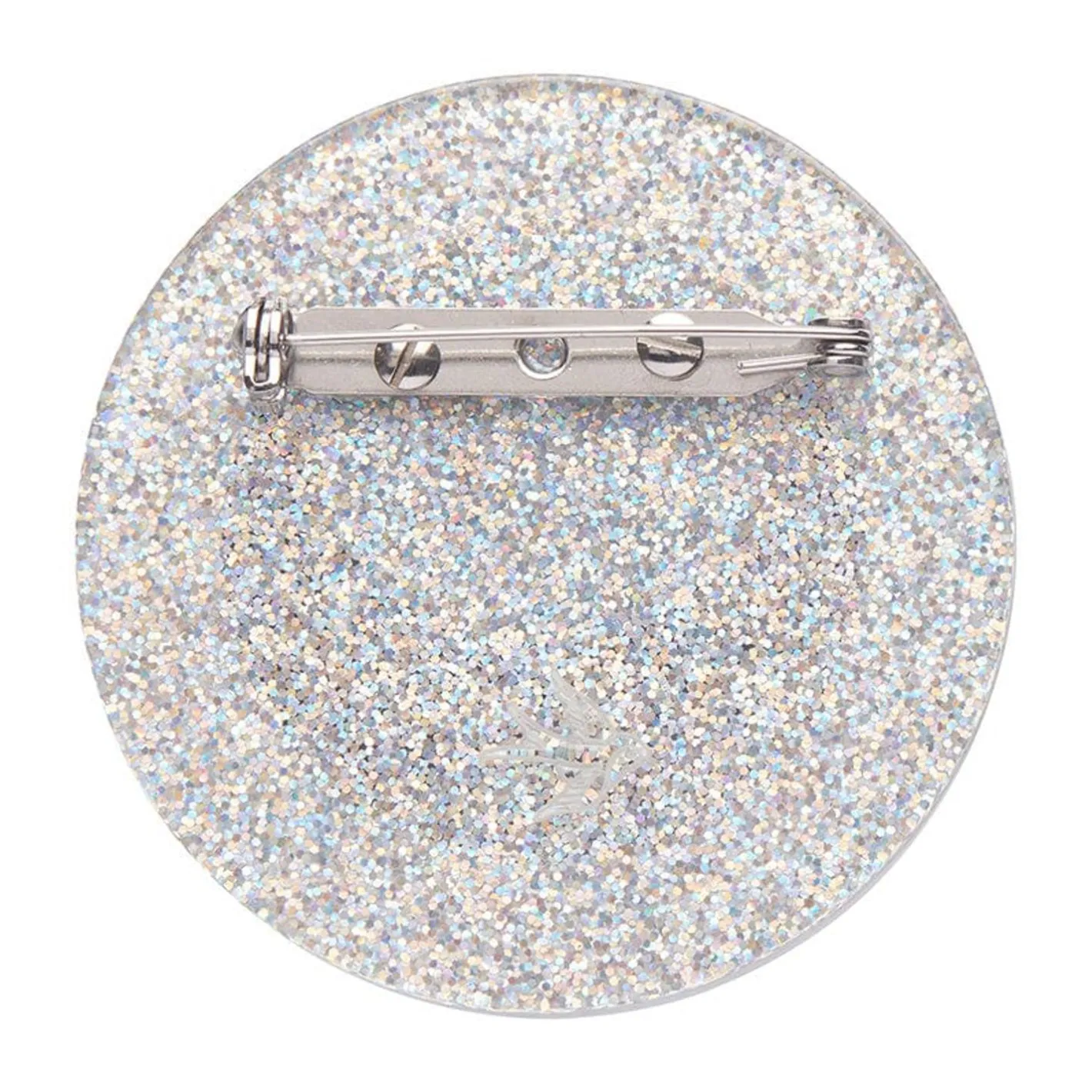 Erstwilder Tiny Blue Dot Brooch^ Brooches