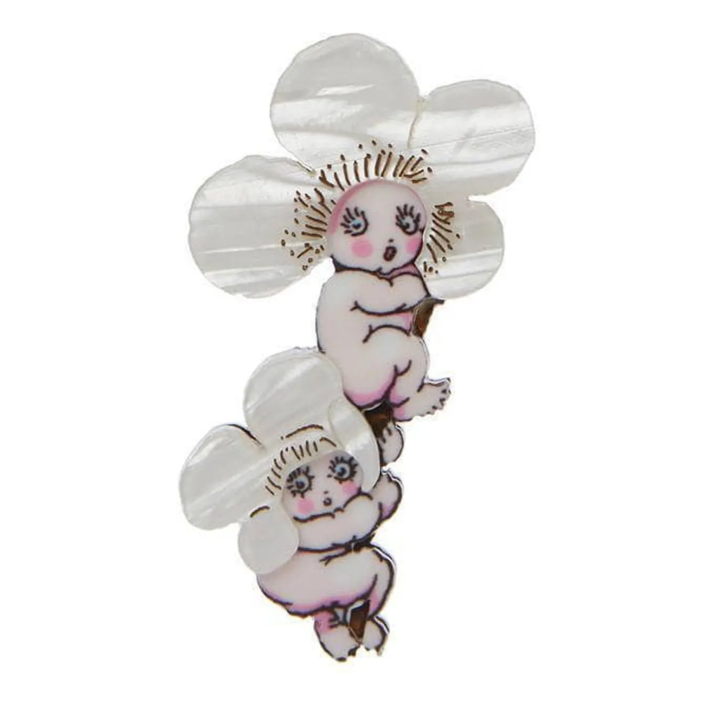 Erstwilder Ti-Tree Babies Brooch^ Brooches